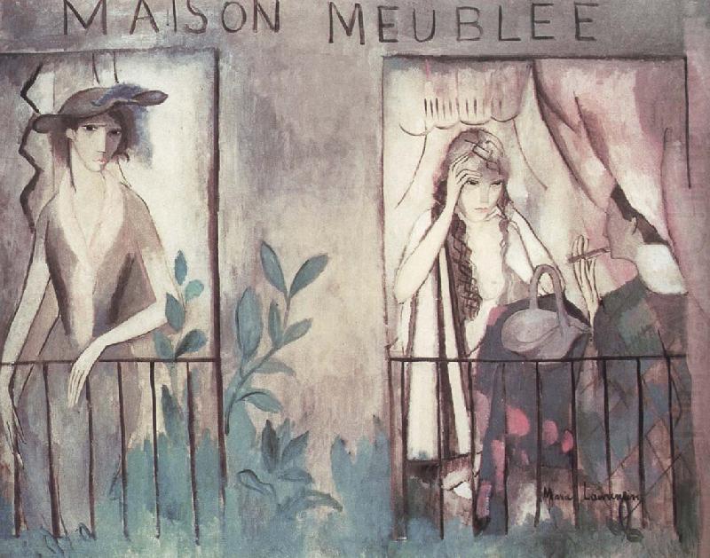 Marie Laurencin The housr having furniture china oil painting image